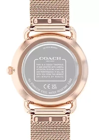 Elliot Stainless Steel Mesh Bracelet Watch