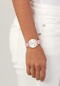 Elliot Leather Strap Watch
