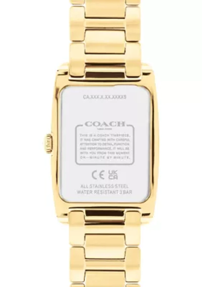 Reese Gold-Tone Stainless Steel Bracelet Watch