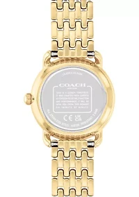 Elliot Stainless Steel Glitter Dial Bracelet Watch