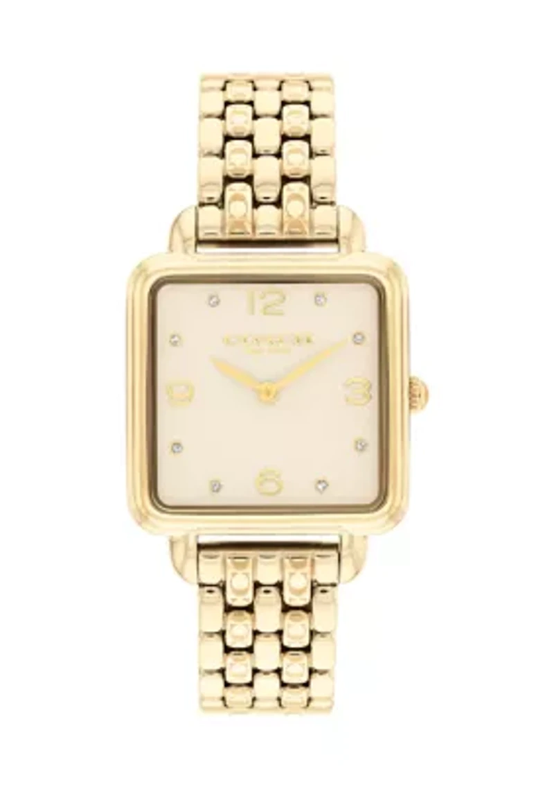 Cass Stainless Steel Bracelet Watch