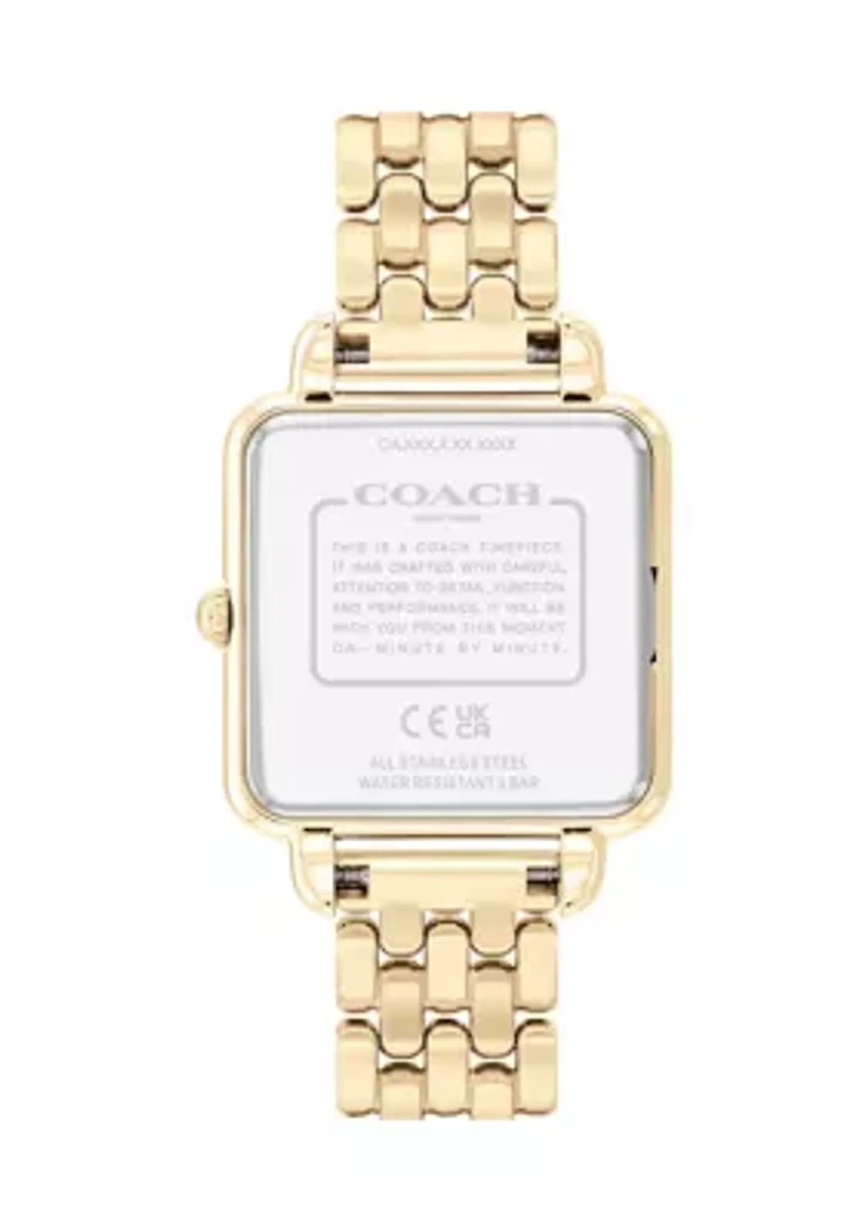 Cass Stainless Steel Bracelet Watch