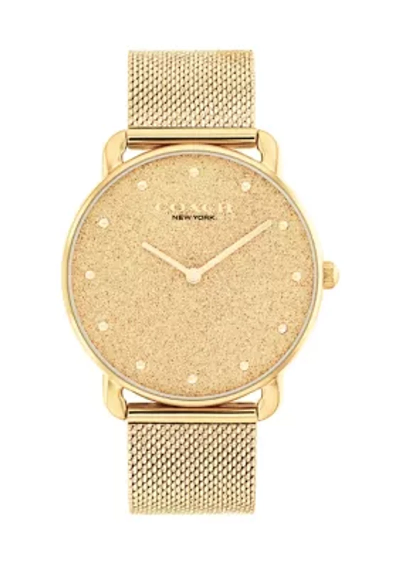 Elliot Stainless Steel Mesh Bracelet Watch