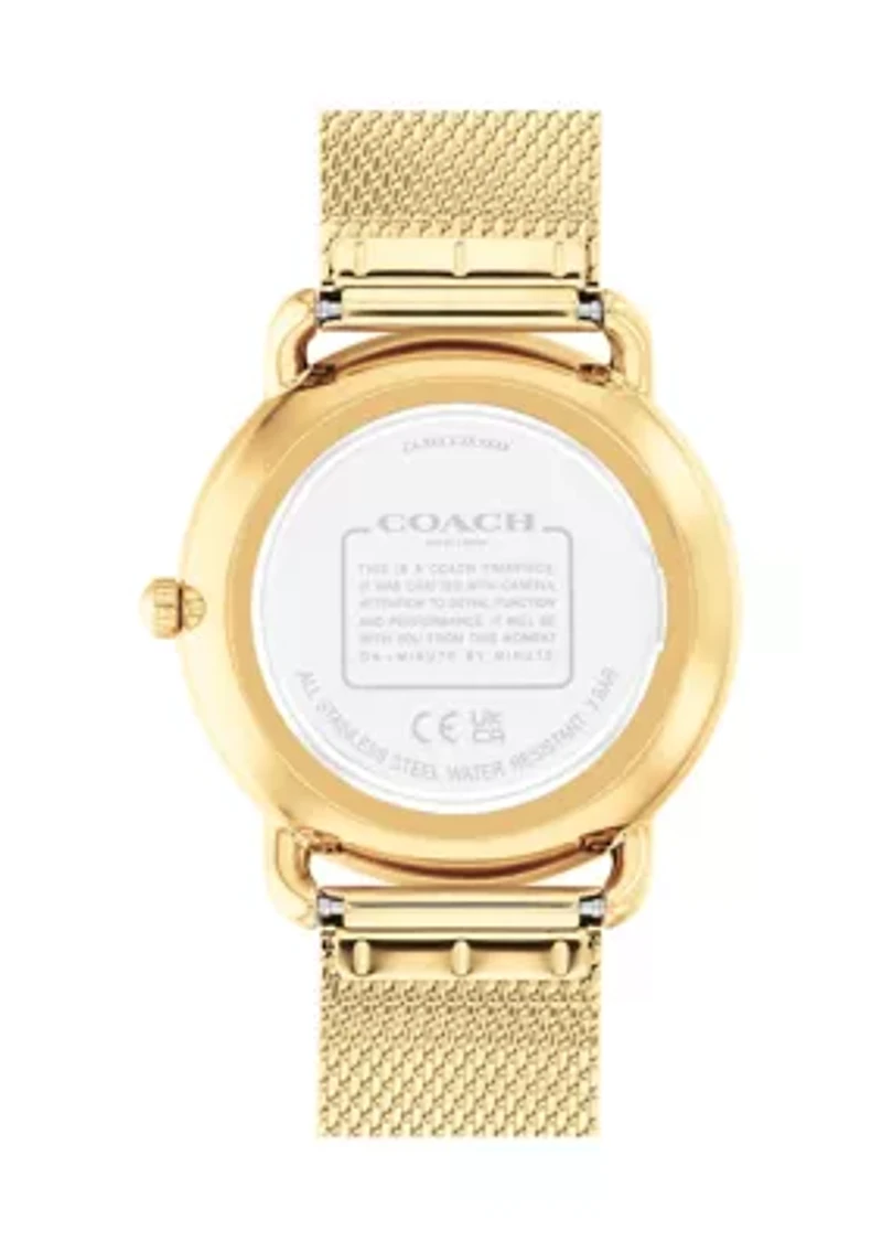 Elliot Stainless Steel Mesh Bracelet Watch