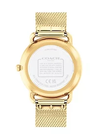 Elliot Stainless Steel Mesh Bracelet Watch