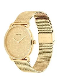 Elliot Stainless Steel Mesh Bracelet Watch