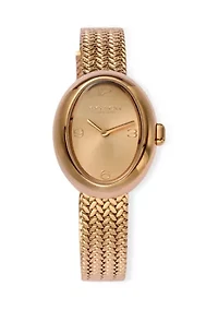 Sammy Stainless Steel Mesh Bracelet Watch