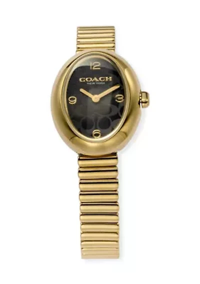 Sammy Stainless Steel Stretch Bracelet Watch