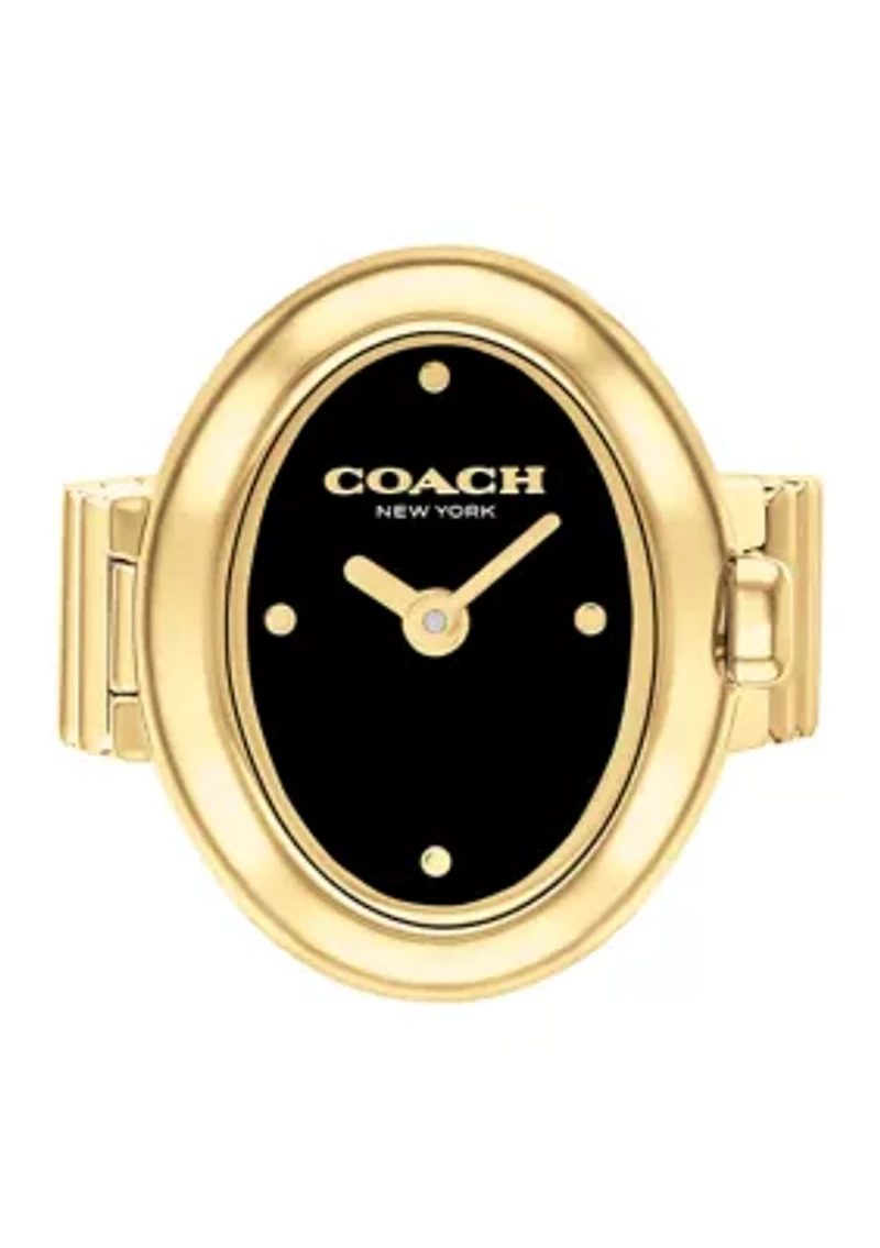 Sammy Stainless Steel Ring Watch