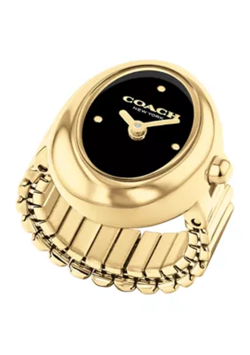 Sammy Stainless Steel Ring Watch