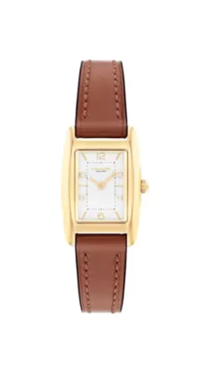 Reese Leather Strap Watch
