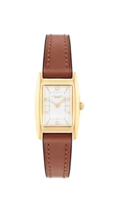 Reese Leather Strap Watch