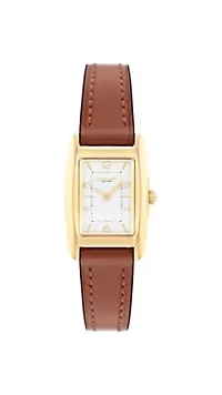 Reese Leather Strap Watch