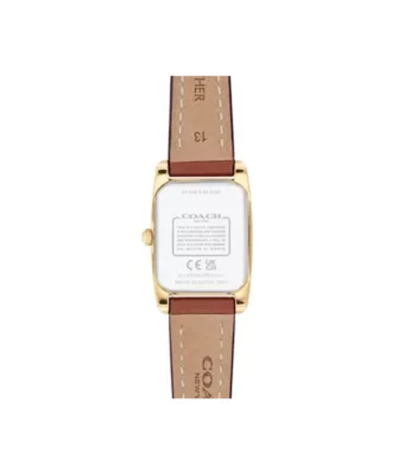 Reese Leather Strap Watch