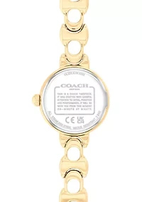 Iris Stainless Steel Signature Bracelet Watch