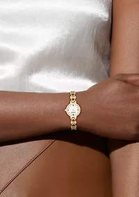 Iris Stainless Steel Signature Bracelet Watch