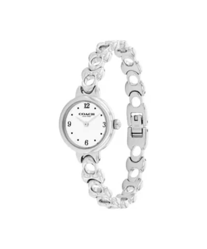 Iris Leather Strap Watch