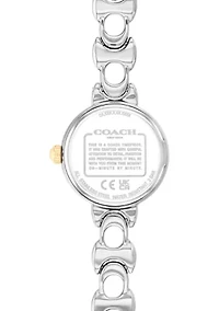 Iris Stainless Steel Signature Bracelet Watch