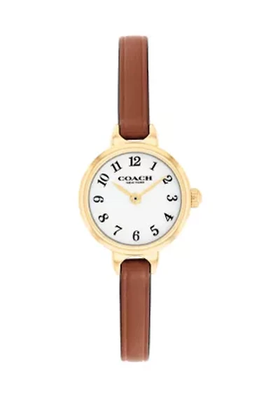 Leather Strap  Analog Watch