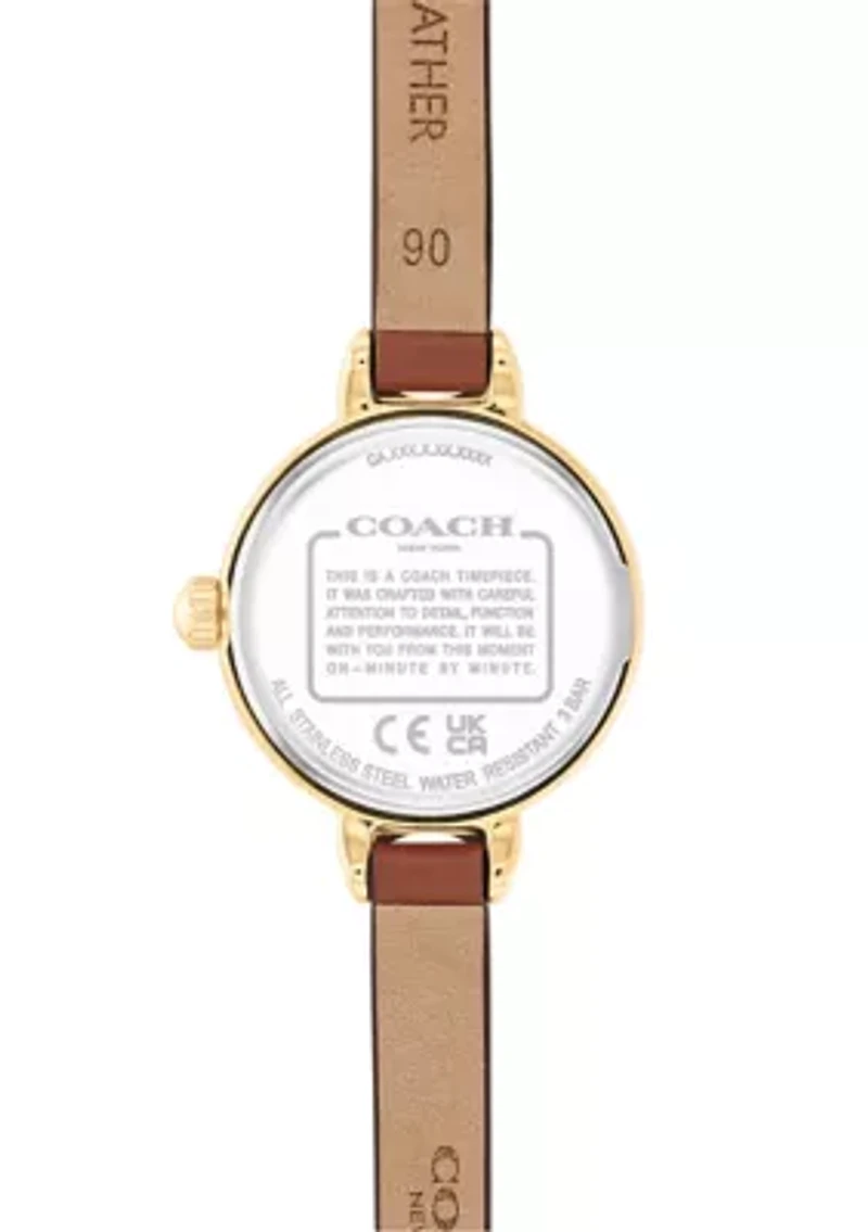 Leather Strap  Analog Watch