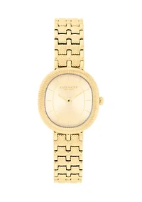 Harlow Gold-Tone Stainless Steel Bracelet Watch