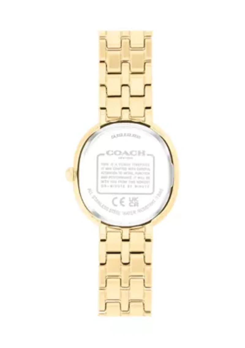 Harlow Gold-Tone Stainless Steel Bracelet Watch