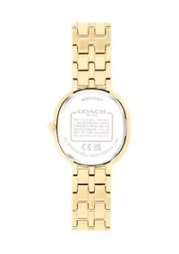 Harlow Gold-Tone Stainless Steel Bracelet Watch
