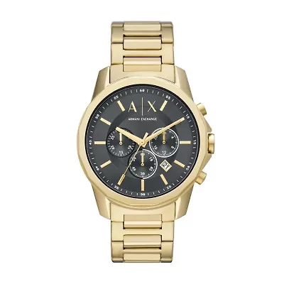 Chronograph Gold-Tone Stainless Steel Watch