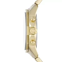 Chronograph Gold-Tone Stainless Steel Watch