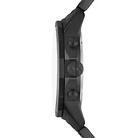 Chronograph Black Stainless Steel Watch