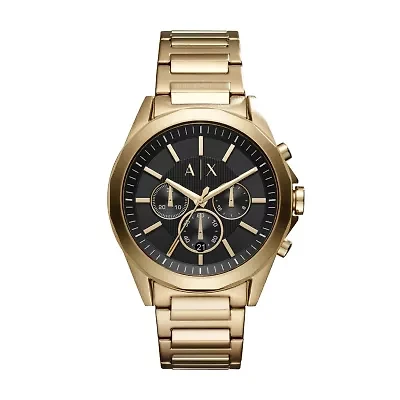 Chronograph Gold-Tone Stainless Steel Watch
