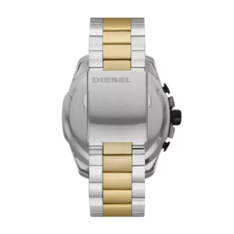 Diesel Men's Mega Chief Chronograph Two-Tone Stainless Steel Watch