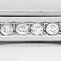 Women's Stainless Steel Virginia Three Hand Glitz Watch