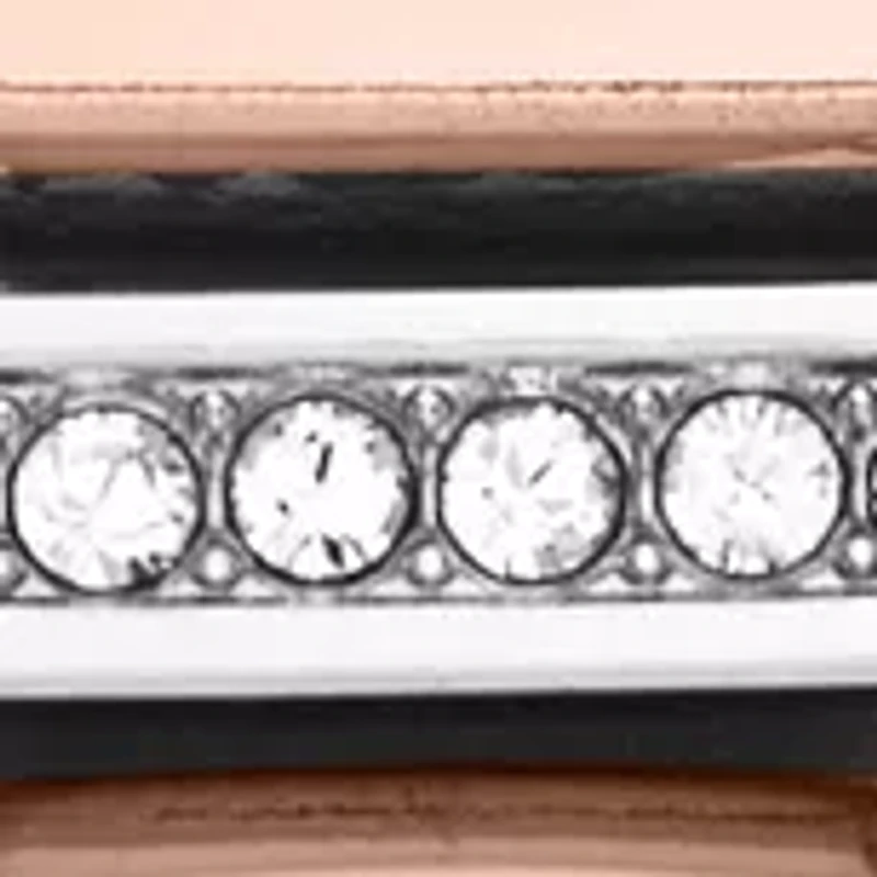 Women's Two-Tone Stainless Steel Three-Hand Glitz Virginia Watch