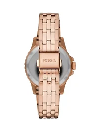 Rose Gold Link Watch