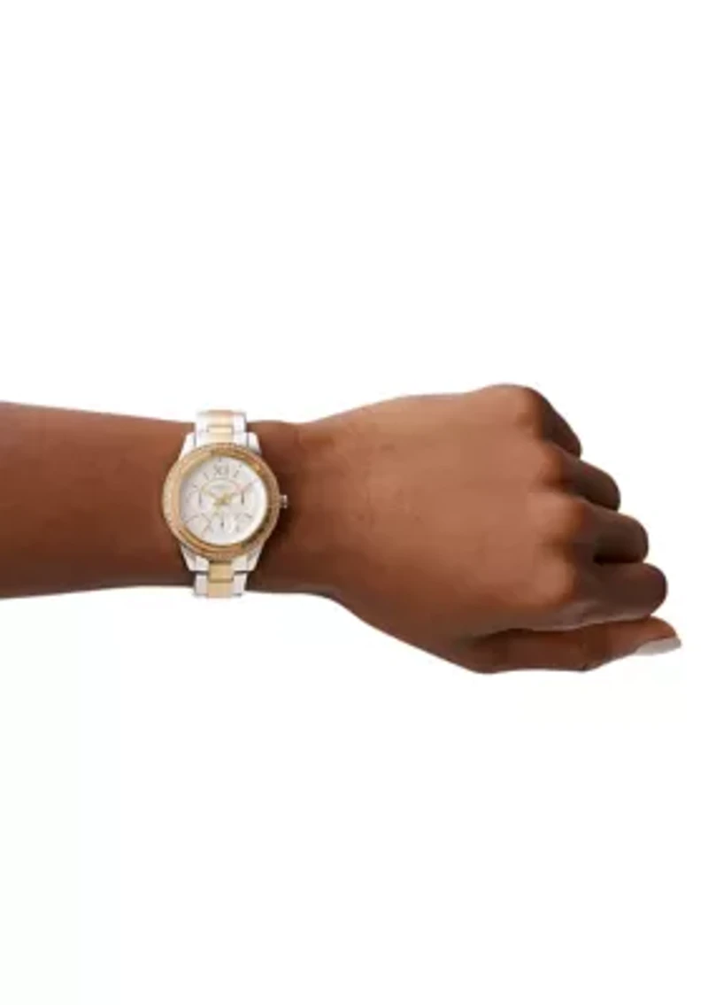 Stella Sport Multifunction Two-Tone Stainless Steel Watch