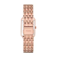 Raquel Three-Hand Date Rose Gold-Tone Stainless Steel Watch