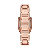 Harwell Three-Hand Rose Gold-Tone Stainless Steel Watch