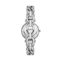 Carlie Three-Hand Stainless Steel Watch
