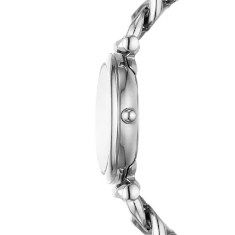 Carlie Three-Hand Stainless Steel Watch