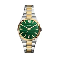 Scarlette Three-Hand Two-Tone Stainless Steel Watch