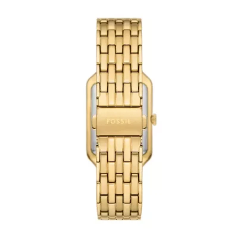 Raquel Three-Hand Date Gold-Tone Stainless Steel Watch