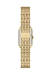 Women's White Gold Tone Analog Watch