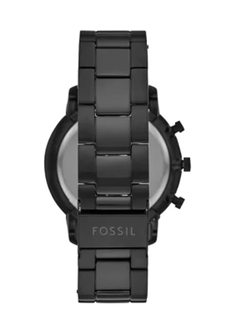 Neutra Chronograph Black Stainless Steel Watch