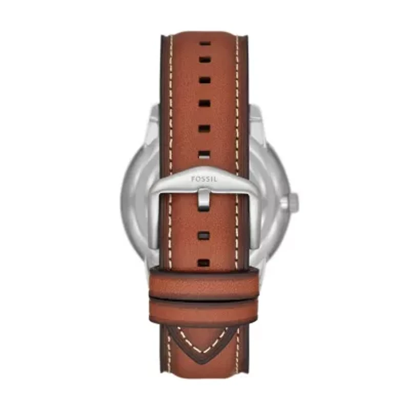 Neutra Moonphase Multifunction Brown Leather Watch