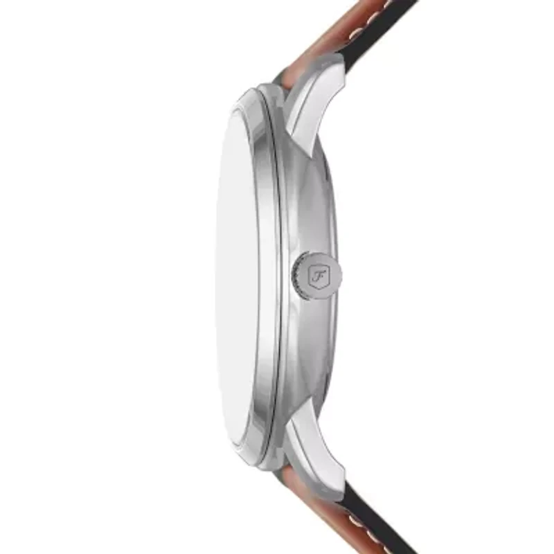 Neutra Moonphase Multifunction Brown Leather Watch