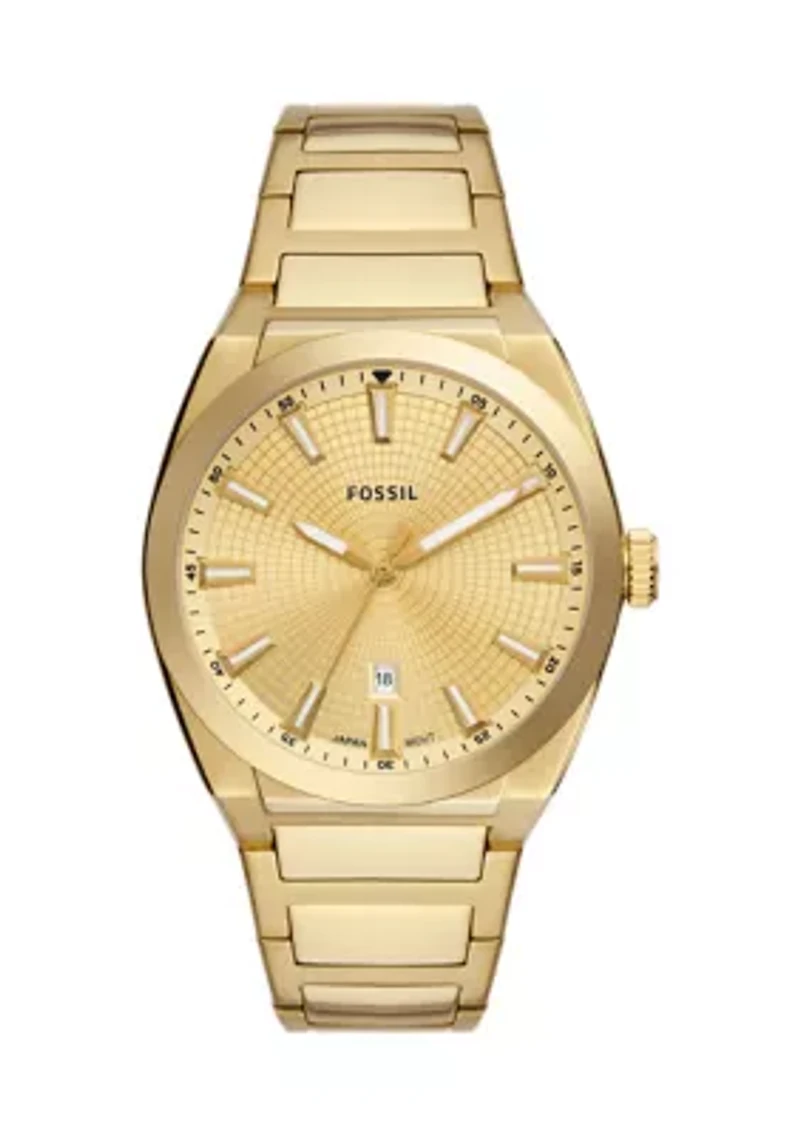 Gold Tone Watch
