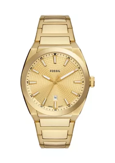 Gold Tone Watch