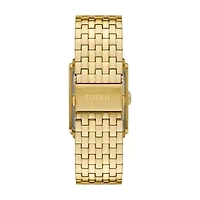 Carraway Three-Hand Gold-Tone Stainless Steel Watch