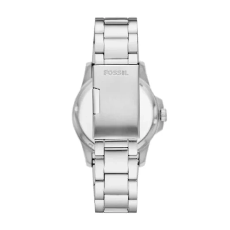 Fossil Blue Dive Three-Hand Date Stainless Steel Watch